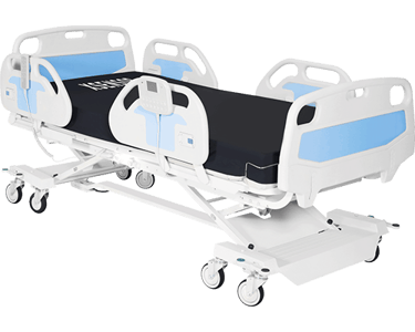 XSENSOR's ForeSite Intelligent Surface mattress on a hospital bed. XSENSOR's ForeSite Intelligent Surface mattress on a hospital bed.