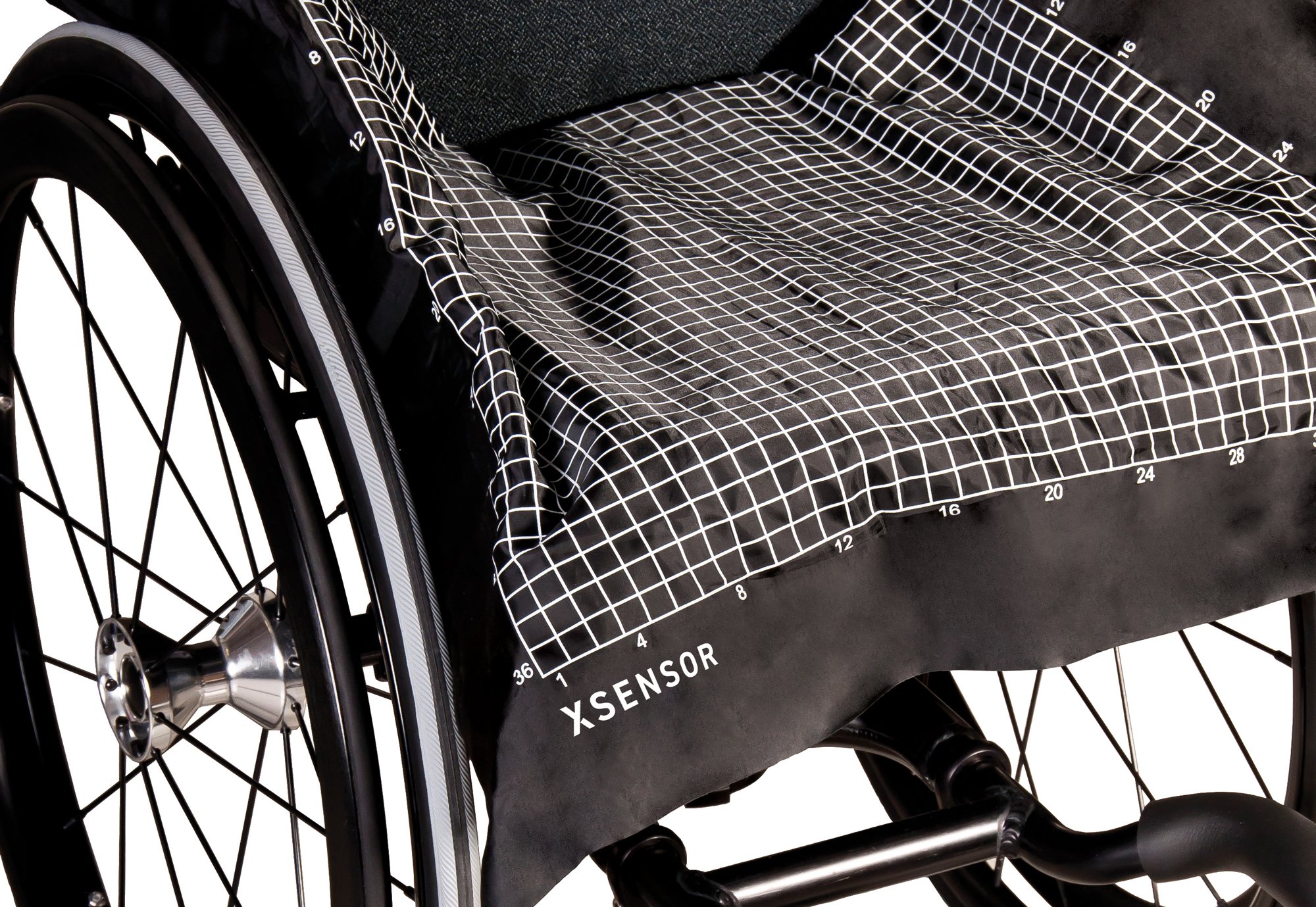 XSENSOR's ForeSite® SS Wheelchair Seating System.